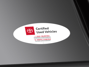 CS11836 TCUV Windshield Sticker