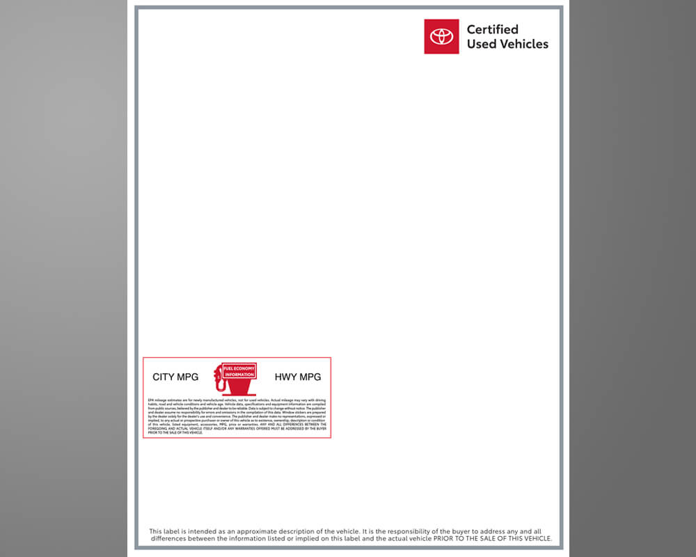 Silver Moroney Label Silver Moroney Label